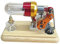 Lodokdre Caliente aire Stirling Motor Generador Modelo Eléctrico Generador Motor Física Vapor Fuerza Educación Experimento Kit