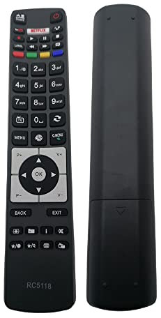 Replacement Remote Control For Linsar 28LED3000 28 Titanium LED Smart TV/DVD