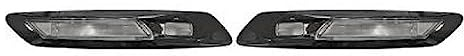 DM Autoteile Seitenblinker Blinker Set Smoke Schwarz Rauchglas kompatibel für BMW 5er F10 F11 136973