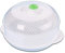 steamerPioggia a vapore per microonde 8,4x7,1x4,7 pollici Vaporiera per verdure a microonde con coperchio trasparente Microonde in PP per uso alimentare