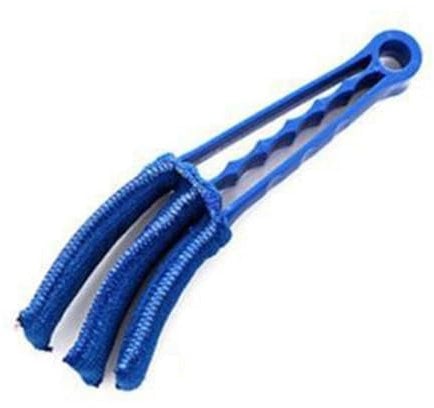 Cikiki Window Blind Cleaner Duster Brush With 3 Microfiber Sleeves, Blind Cleaner Blinds, For Window Duster Tool,Blinds Duster