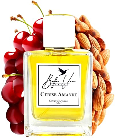 Belle Vie Parfums CERISE AMANDE | Extrait de Parfum | Unisex Parfüm für Damen und Herren | Frauenduft und Herrenduft mit Kirsche und Mandel | Parfüm Kirsche | Parfüm Cherry