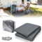 Sonnewelt Vorzeltteppich Markisenteppich 300x500cm, Hochwertiger Camping Teppich, Atmungsaktiv rutschfest Zeltteppich bläulich-grau, Outdoor Campingmatte mit 12 Löchern, 13 Heringe und Tragetasche