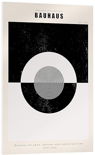 Posterlounge Bauhaus 1919-1933 Acrylglasbild 20 x 30 cm Beige Wandbilder Wanddeko