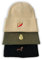 my STITCHERY Mütze mit Motiv Bestickt - Personalisierte Beanie aus hochwertigem Strick als außergewöhnliche Geschenkidee (Recycelte Polyester-Mischung, Beige)