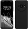 kwmobile Carcasa Compatible con Xiaomi Redmi A3 Funda - con Bordes elevados - Apto Carga inalámbrica - Negro Mate