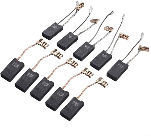 Escobillas de carbón para taladro para Bosch GBH 540 DCE GSH 5CE GSH 5 E GBH 540 DE, 10 unidades y fiables