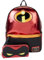 The Incredibles 20th Anniversary Light Up Metallic Cosplay Mini Rucksack mit Münztasche, Rot/Ausflug, einfarbig (Getaway Solids), Einheitsgröße