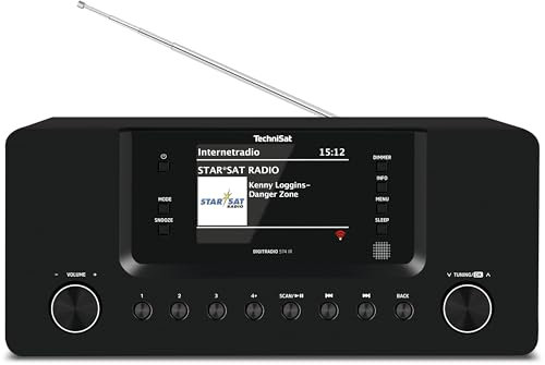 TechniSat DIGITRADIO 574 IR DAB+ Internetradio mit Bluetooth - schwarz