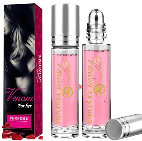 Pheromon Parfum Woman, Pheromon Parfüm Original, Roll-On Parfum Damen Sexy, Eau de Parfum für Frauen, Enhanced Scents Perfume für Kompakt & Tragbar (2 Stück)