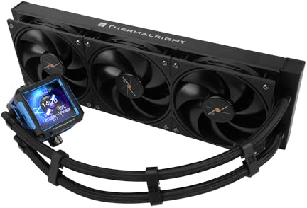 Thermalright-TR FW PRO 360 - Refrigeratore d'acqua per CPU con ventola PWM, 2000 giri/min, schermo LCD IPS da 2,73 pollici, risoluzione 320 x 320, per AM5/Intel 1851/1700