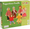Spielmaus Holz Puppenhaus Famlie