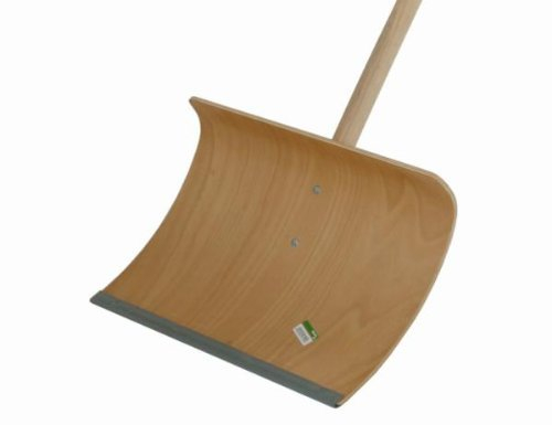 Freund 2020508 Sperrholz-Schneeschieber 55 cm mit Kante und Schraubstiel