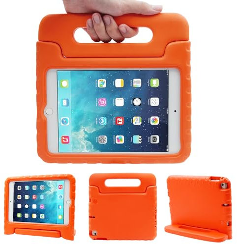 Lefon Schutzhülle für iPad Mini 4 (stoßfest, mit Tragegriff, leicht, super Schutzhülle) für Apple iPad Mini 4 Tablet 2015 Orange for iPad Mini 4