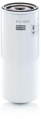 MANN-FILTER, W 11 102/50 Oil Filter | For Off-Highway, Highest Filtration Performance, Engine Protection, High Quality Sealing, True OE Engineering