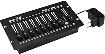 EUROLITE FD-32+1 DMX Dimmer Panel | Einfacher DMX-Controller für 32 Kanäle mit Master-Regler