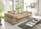 Reboz Big Sofa weiß grau beige braun schwarz Megasofa Kunstleder (Creme)
