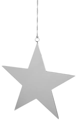 Fink STAR Anhänger Stern aus Edelstahl in der Farbe Silber, Größe:20x21cm, 141310