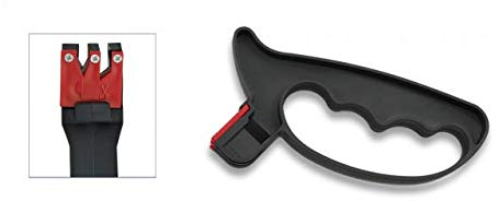 Cuchillo Top Cutlery Solingen Rojo Cocina profesional chef profesional acero al carbono inoxidable alemán resistente a las manchas Top Cutlery 17343-RO + Portabotellas de regalo