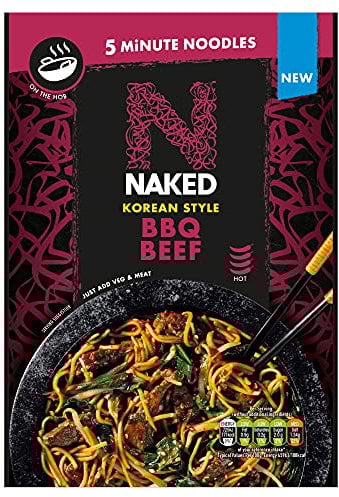 Naked Noodle On The Hob Korean BBQ Beef 100G