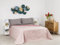 Baroni Home Trapuntino Copriletto Primaverile Estivo in Microfibra, Trapunta Estiva Matrimoniale 250x250 cm - Rosa/Rosa Cipria