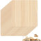 20pcs Basswood Sheets 200 x 200 x 3 mm Plywood Sheets Unfinished Wood Board MDF Blank Sheets DIY Model Wood Plate for Woodcraft Model, Crafts, Pyrography, Painting, Stenciling, Home Decor