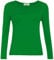 GUBA® Girls T Shirt Long Sleeve Top Kids Plain Basic Uniform T-Shirt Crew Neck Tee Size 5-13 Years (7-8 Years, Green)