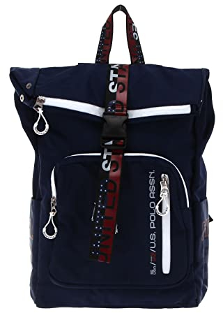 U.S. POLO ASSN. Bozeman Backpack with Flap Navy