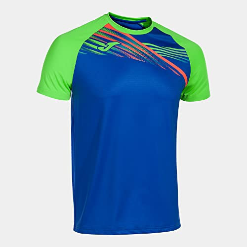 Joma Camiseta Manga Corta Elite x Royal Verde flúor