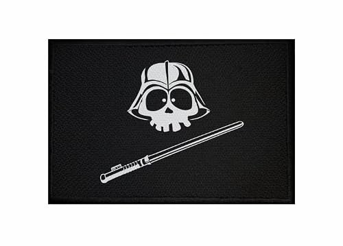 U24 Aufnäher Pirat Darth Vader Fahne Flagge Aufbügler Patch 9 x 6 cm