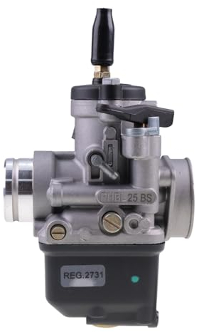 HOLDWELL 25mm Motorrad Vergaser PHBL 25 kompatibel mit Dellorto PHBL 25BS 2T(A) R2731 50cc - 200cc Motor Fantic Variants Scooter Dirt Bike Kraftstoffversorgungs-Vergaser-Kit
