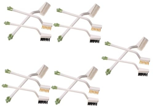 Gatuida 15 STK Gasherd Reinigungsbürste Pinsel küche Kitchen Brush Haushaltsreinigungsbürste spülmittelbürste putzbürste Dunstabzugshaube Küchenwaren Reinigungsmittel Herdbürste pp Weiß