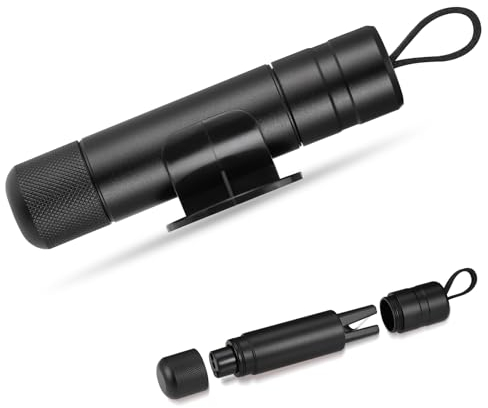 Fentar Rompe Cristales y Cinturones, 2 en 1 Martillo Emergencia Coche, Potente Kit Emergencia Coche para Romper Vidrios y Cortar Cinturones de Seguridad, Accesorios Coche Supervivencia Gadgets(Negro)