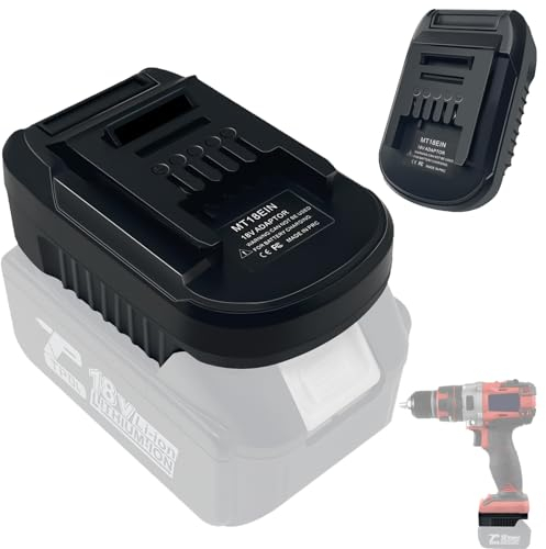 Battery adapter for Makita to Einhell battery, for Makita 18 V lithium battery to Einhell 18 V lithium battery, for Einhell 18 V battery devices