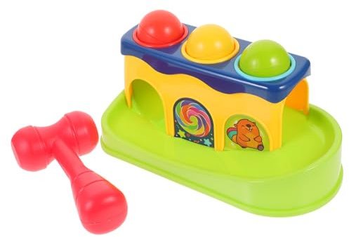 DRESSOOS Giocattolo Musicale con Martello E Palla Dall'aspetto Carino E Vivaci per Bambini