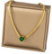 EDIBAZZAR Goldene-Halskette-Elegante-Antiallergisch-Modernes-Design-Langlebig-Vielseitig-18K-vergoldet-Mit-einzigartigem
