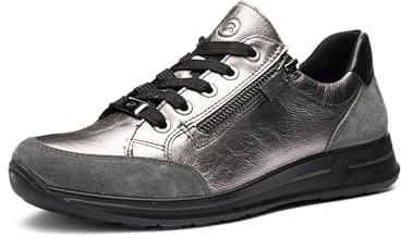 ARA Damen Sneaker Osaka Graphit, schwarz