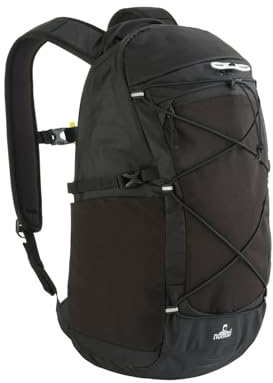 NOMAD® Montagon Premium 18 Rucksack | 18 L Tagesrucksack | Schwarz | Feuchtigkeitsableitung | Gepolsterte Schultergurte