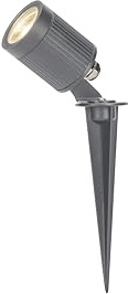 BOLD LED Gartenstrahler für 24V System (inkl. 15 cm PVC Kabel, 3000K, Dimmbar mit Bold Controller) - anthrazit | IP65 Außenstrahler mit 350 Lumen, 5W - Kompatibel mit Bold Controller - Ideal für Akzentbeleuchtung im Garten & Außen