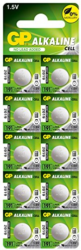 GP 191F-U10 Alkaline Batterie AG3/LR55 (1.5V, 10er Pack) Blister