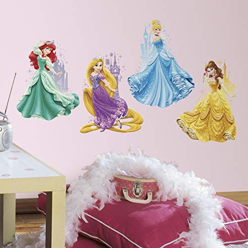 RoomMates Disney Prinzessinnen und Castles GIANT, mehrfarbig