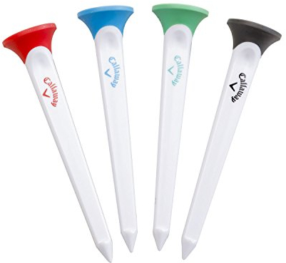 Callaway Unisex-Erwachsene Par-Tee Golf-Tees aus Kunststoff, Gemischt, 4-Pack