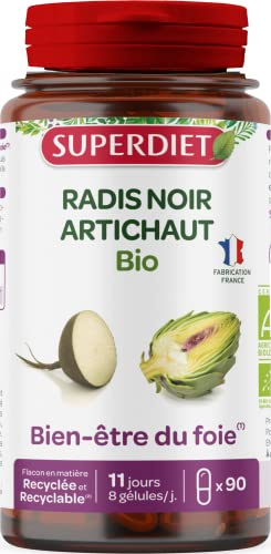 Digestion, détox foie - Radis noir, Artichaut - Bio - Gélules