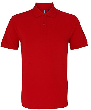 Asquith & Fox Men's Asquith and Fox Men's Polo Short Sleeve Polo Shirt, Red (Cherry Red 000), XX-Large (Manufacturer Size:2XL)