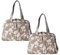 2X Gepäckträgertasche Basil Elegance-Carry Doppelpack Fahrradtasche 35x15x40cm
