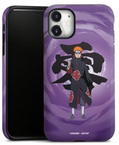 Panzer Handyhülle kompatibel mit Apple iPhone 11 robuste Outdoor Hülle Schutzhülle matt Pain Naruto Shippuden Akatsuki