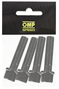 OMP SPEED SET SCHRAUBE M14X1.5 SCHLÜSSEL 17 LÄNGE 1.89 CONE, SCHWARZ