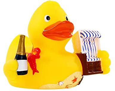 Schnabels Quietsche-Ente Sylt - Das sandige Geschenk für alle Syltfans und Meerliebhaber