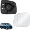 Ersatz Spiegelglas Heizbar Links Kompatibel mit VW Transporter T5 2003-2009 & Caddy 2004-2015 Spiegelglas Außenspiegel Glas