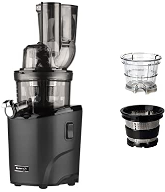 Kuvings - Extracteur de jus REVO830 + kit sorbet & smoothie - Double embouchure, Système de découpe automatique - Noir